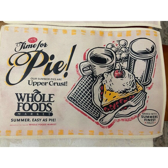 Vintage look Whole Foods Placemats Set/4 - Picture 2 of 8